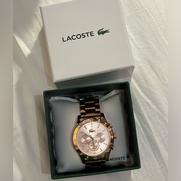 Rose Gold Lacoste Watch - Picture 2 of 2